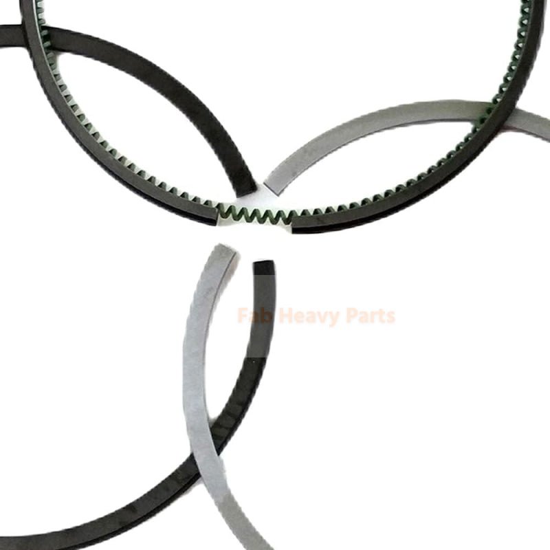 New 6 Piston Ring Set 5 - 12121 - 006 - 0 1 - 12121 - 052 - 0 Fits For Isuzu Engine 6BF1 - Fab Heavy Parts