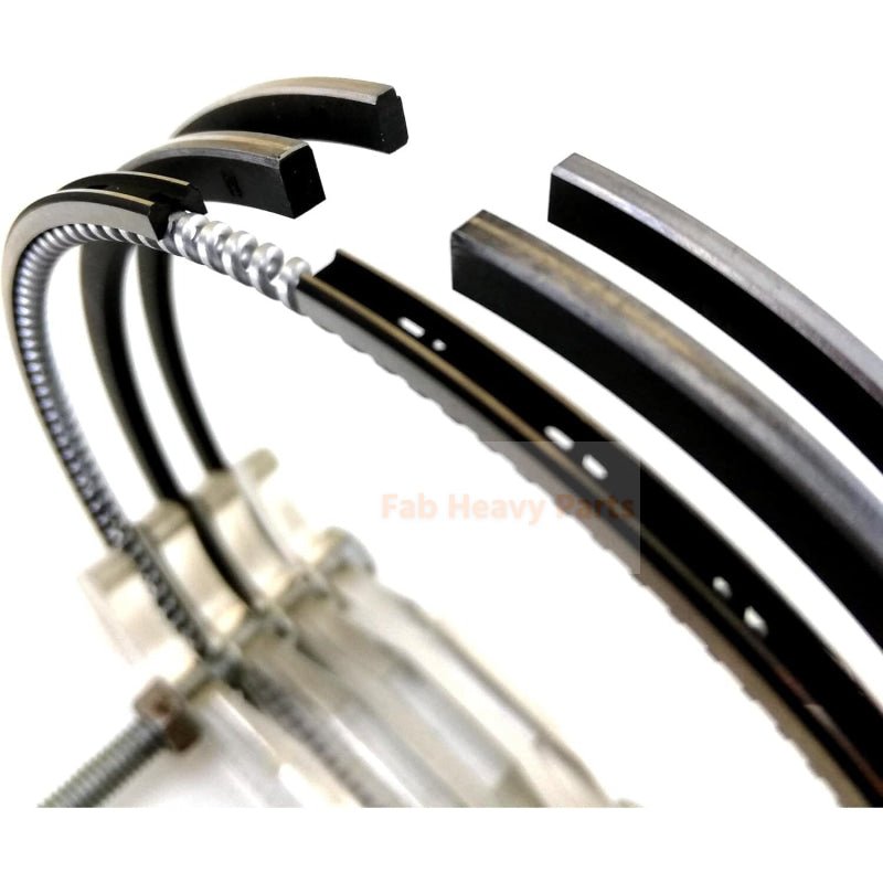 New 6 Piston Ring Set 8 - 94396 - 840 - 0 Fits For Isuzu Engine 6HE1 - Fab Heavy Parts