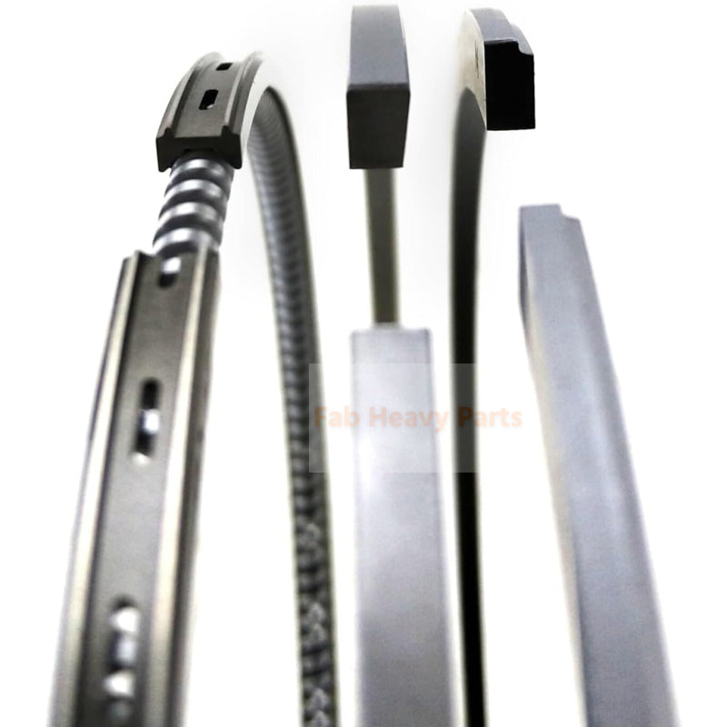 New 6 Piston Ring Set 8-98040-125-0 Fits For Isuzu Engine 6HK1 6HK1T 3R