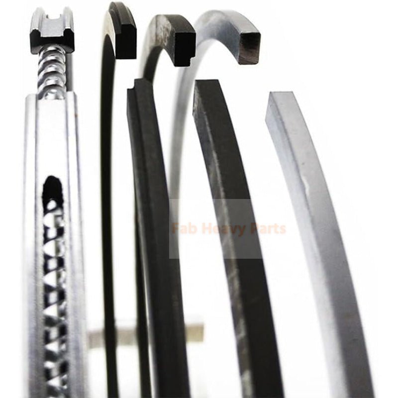 New 6 Sets Piston Ring 1 - 12181 - 128 - 0 1121811280 Fits For Isuzu Engine DA120 - Fab Heavy Parts