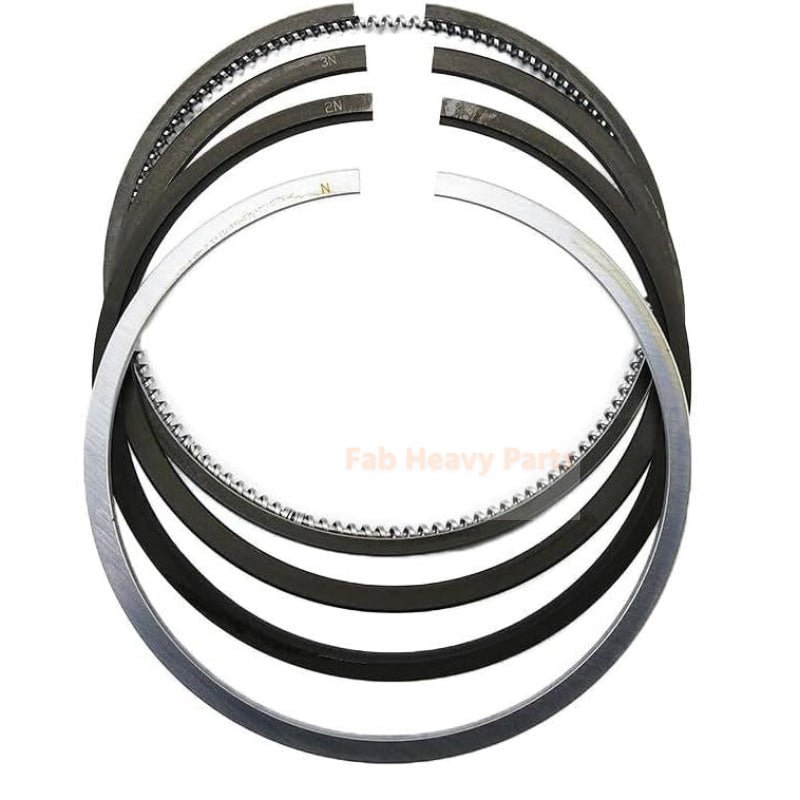 New 6 Sets Piston Ring 1 - 12181 - 128 - 0 1121811280 Fits For Isuzu Engine DA120 - Fab Heavy Parts