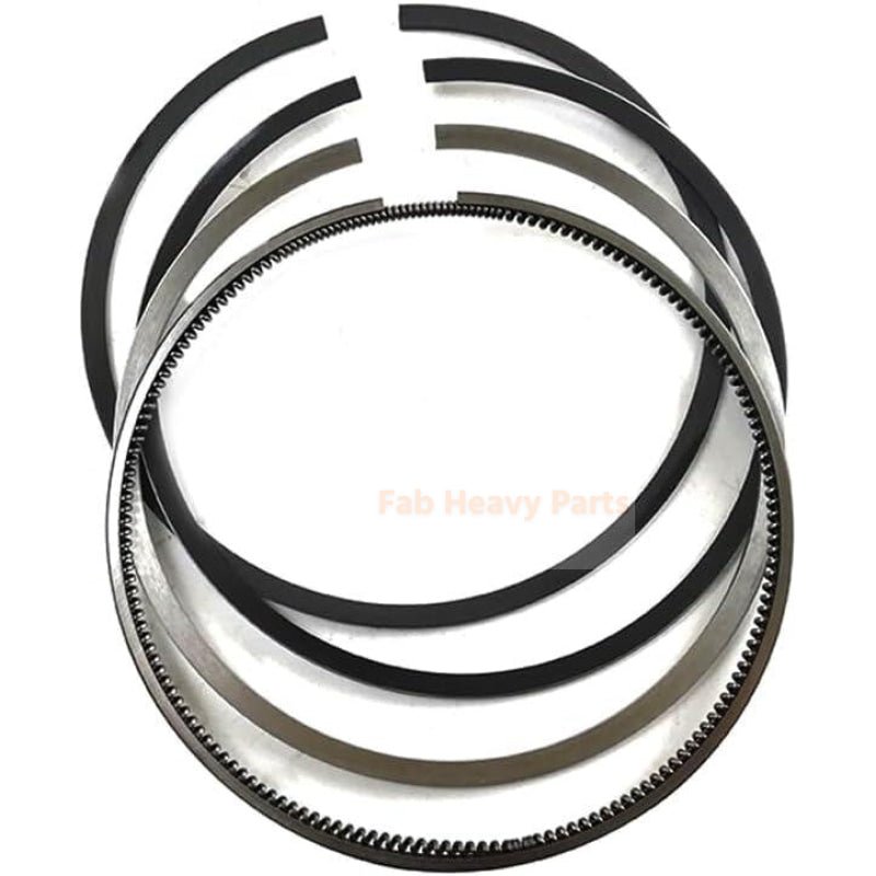 New 6 Sets Piston Ring 4089811 Fits For Cummins Engine NT855 NT855A - Fab Heavy Parts