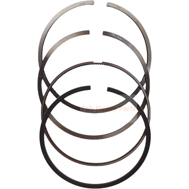 New 6 Sets Piston Ring 8 - 94391502 - 4 8 - 94391502 - 0 Fits For Isuzu Engine 6HK1 - Fab Heavy Parts