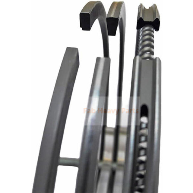 Nuovo set di 6 fasce elastiche 30917-01012 30917-01013 adatto per motore Mitsubishi 6D20 6D21