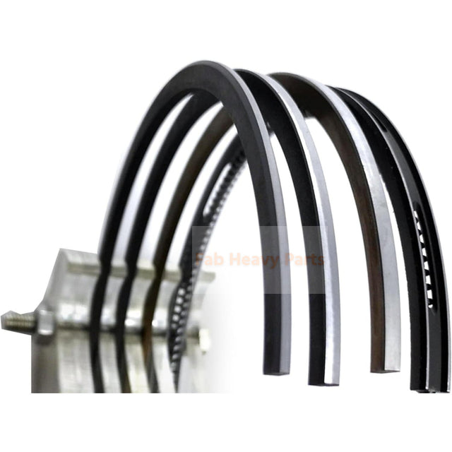 New 8 Piston Ring Set ME065680 ME092392 ME997826 Fits For Mitsubishi Engine 8DC9 8DC9T 8DC91 8DC9T 8DC9-3AT