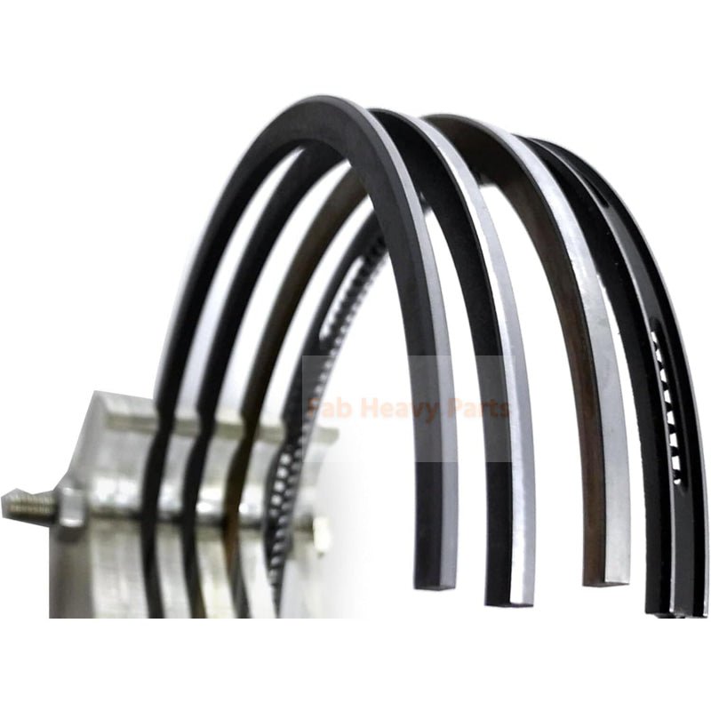 New 8 Piston Ring Set ME065680 ME092392 ME997826 Fits For Mitsubishi Engine 8DC9 8DC9T 8DC91 8DC9T 8DC9 - 3AT - Fab Heavy Parts