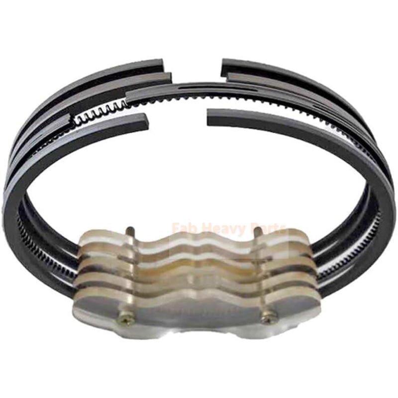 New 8 Piston Ring Set ME065717 ME999510 Fits For Mitsubishi Engine 8DC10 - Fab Heavy Parts