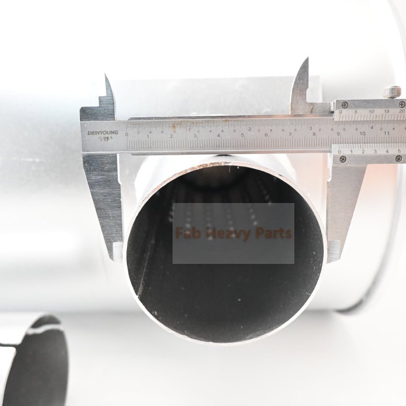 New Fits for Caterpillar Muffler for CAT 320D Excavator with Pipe 90mm, Electronic Engine - Fab Heavy Parts
