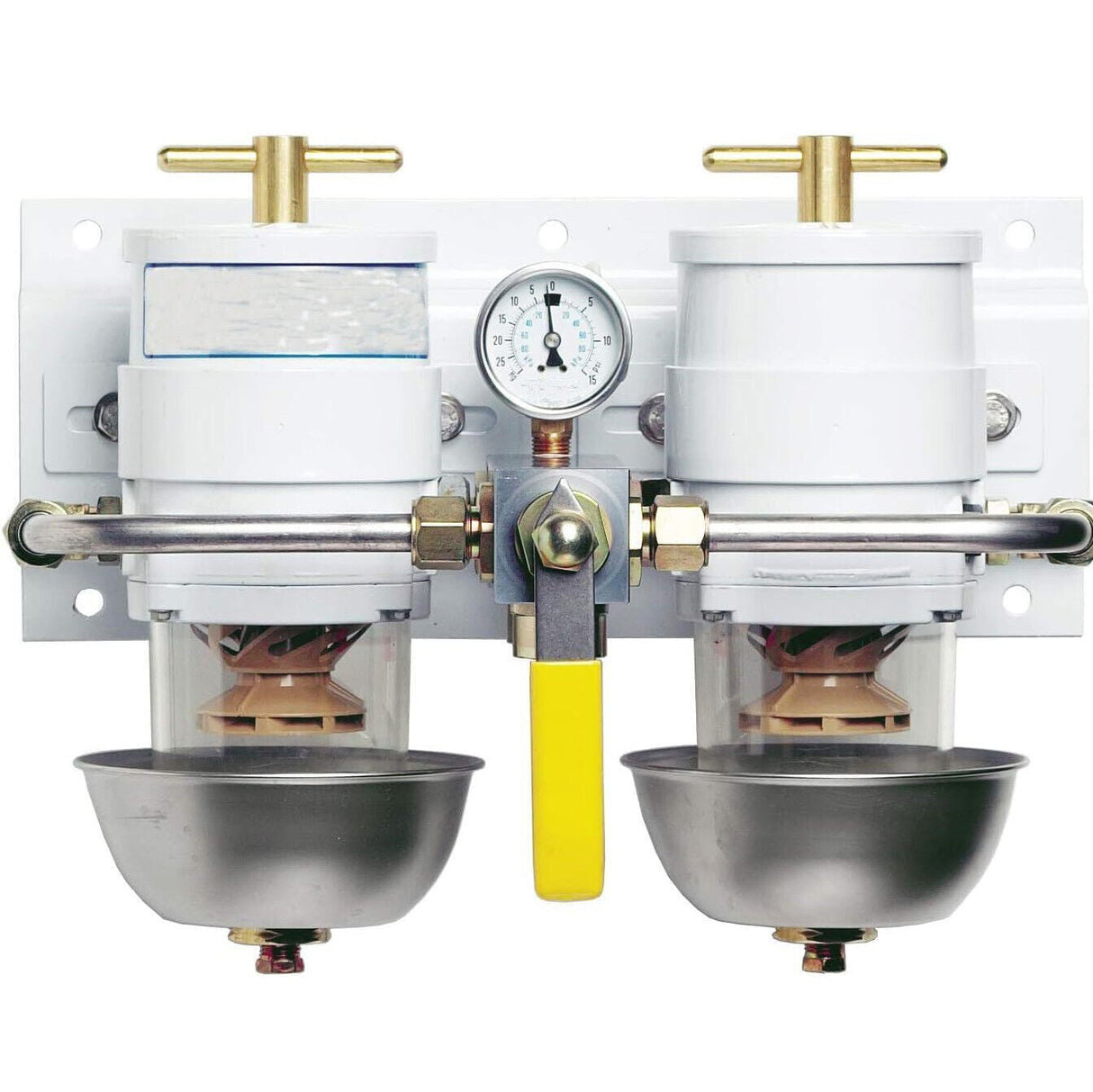 New Fuel Filter Water Separator Compatible With Racor Marine Turbine 75500MAX30 - Fab Heavy Parts