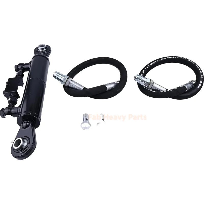 New Hydraulic Top Link Cat. 1 - 1 with Locking Block 16 1/8” - 22 7/16” with 2 x Hose 2 - Way Check Valve Hydraulic Cylinder Fits for Tractors Excavators - Fab Heavy Parts