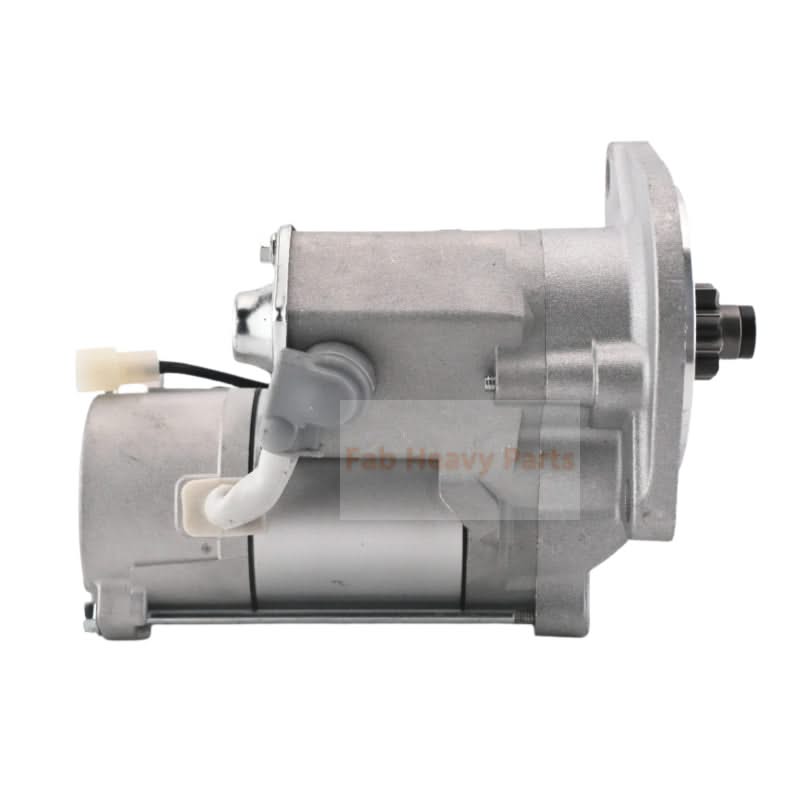 New Isuzu 4LE2 Starter Motor 8971128652, 12V, 9 Teeth, 2KW - Fab Heavy Parts