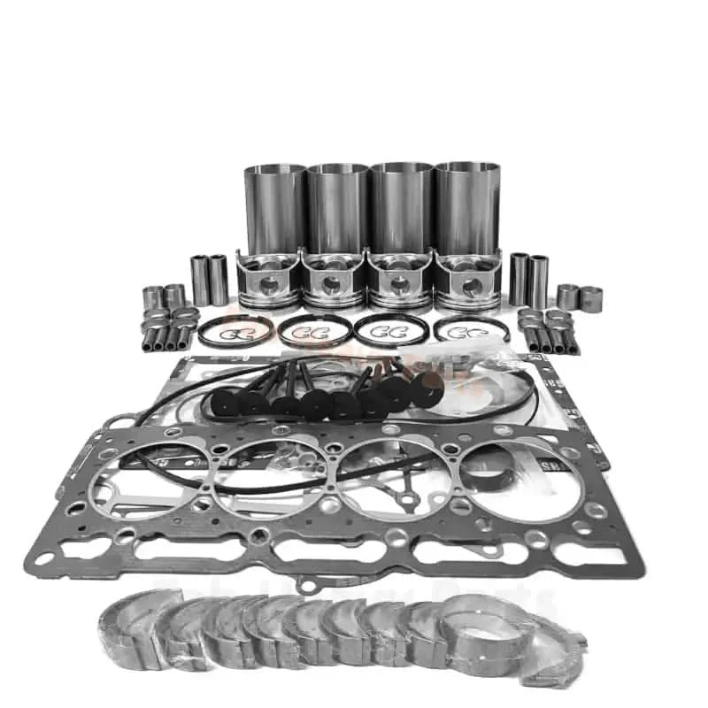 New Isuzu Engine 4JB1 Overhaul Rebuild Kit, Piston 8 - 94433 - 177 - 1 8 - 97176 - 604 - 0 - Fab Heavy Parts