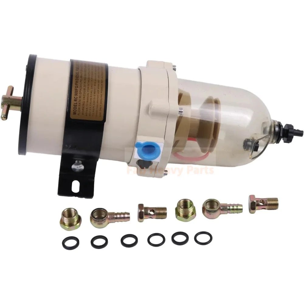 New Marine Fuel Filter Water Separator 900 Series 900FG 14621335 Fits for Racor 900FG 900FH 90GPH - Fab Heavy Parts