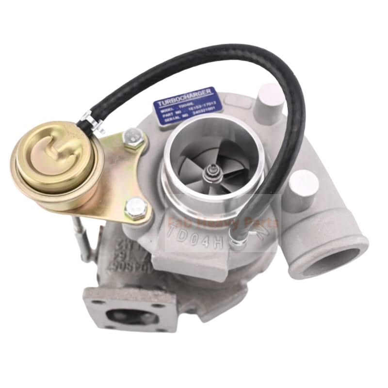 New Turbo 1E153 - 17012 Turbocharger 1E153 - 17010 1E15317011 for Kubota Engine V3800 - Fab Heavy Parts