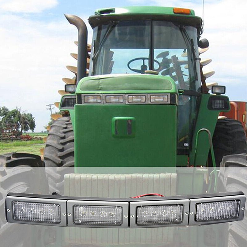 Nose LED Hood Conversion Kit RE306510 Fits for John Deere Tractor 4555 4755 4955 4560 4760 4960 - Fab Heavy Parts