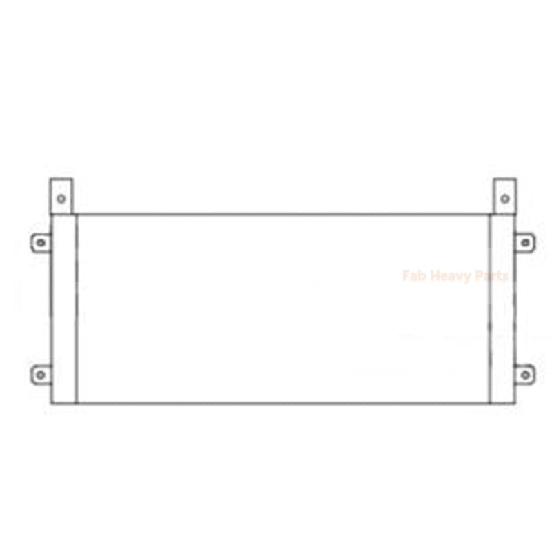 Hydraulic Oil Cooler 11LQ-30232 for Hyundai Excavator HL780-9