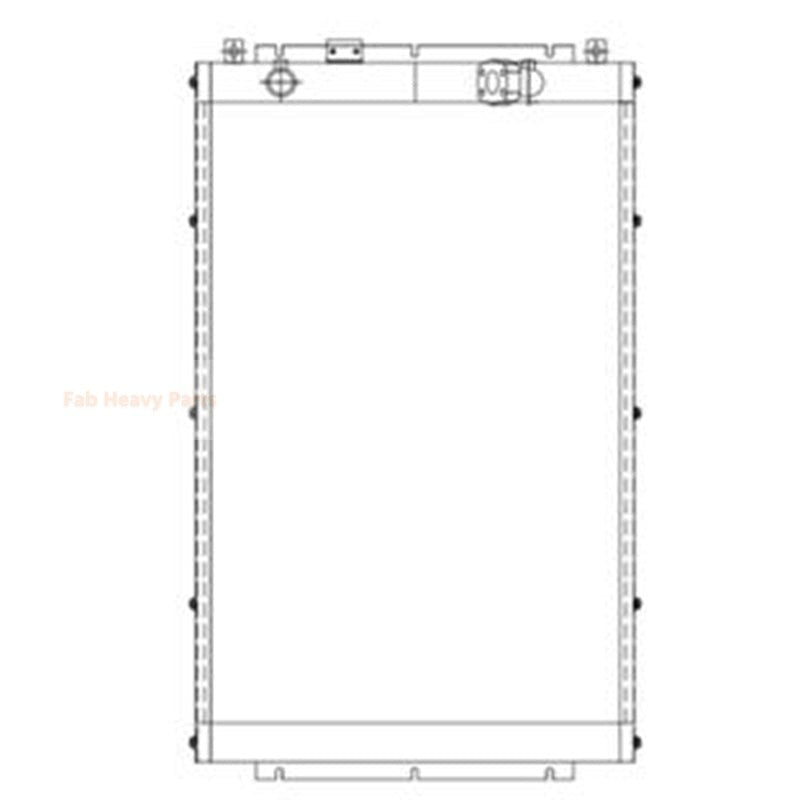Hydraulic Oil Cooler 11NA-43060 for Hyundai Excavator R370LC-7