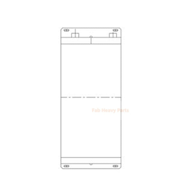 Hydraulic Oil Cooler 12726415 for Volvo Excavator G700B