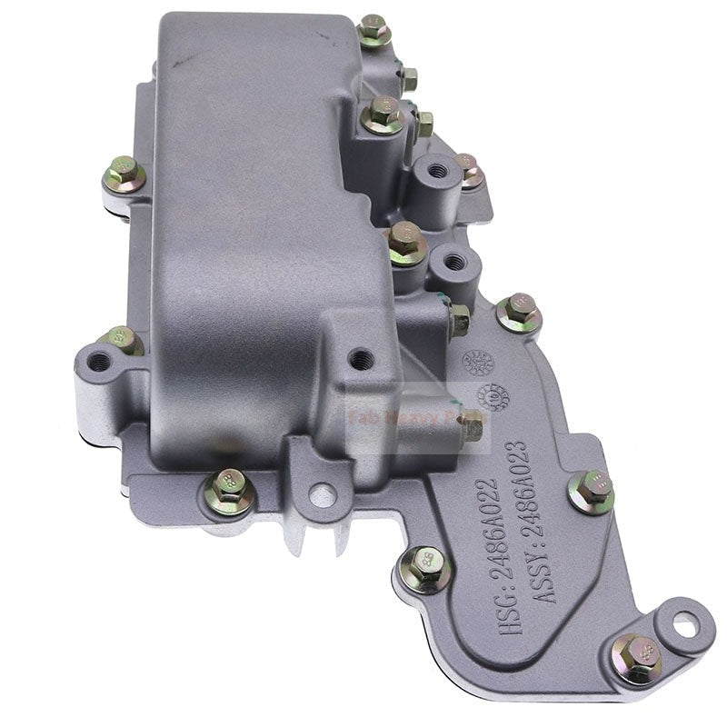 Oil Cooler 2486A023 for Perkins 1104D - E44T 1104D - E44TA Engine - Fab Heavy Parts