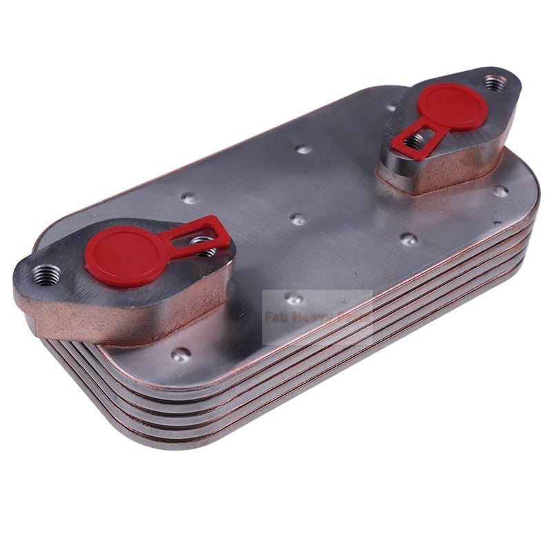 Oil Cooler 2486A215 for Perkins Engine 1104A - 44 1104C - 44 1104C - 44T 1104C - E44 1104D - 44 - Fab Heavy Parts