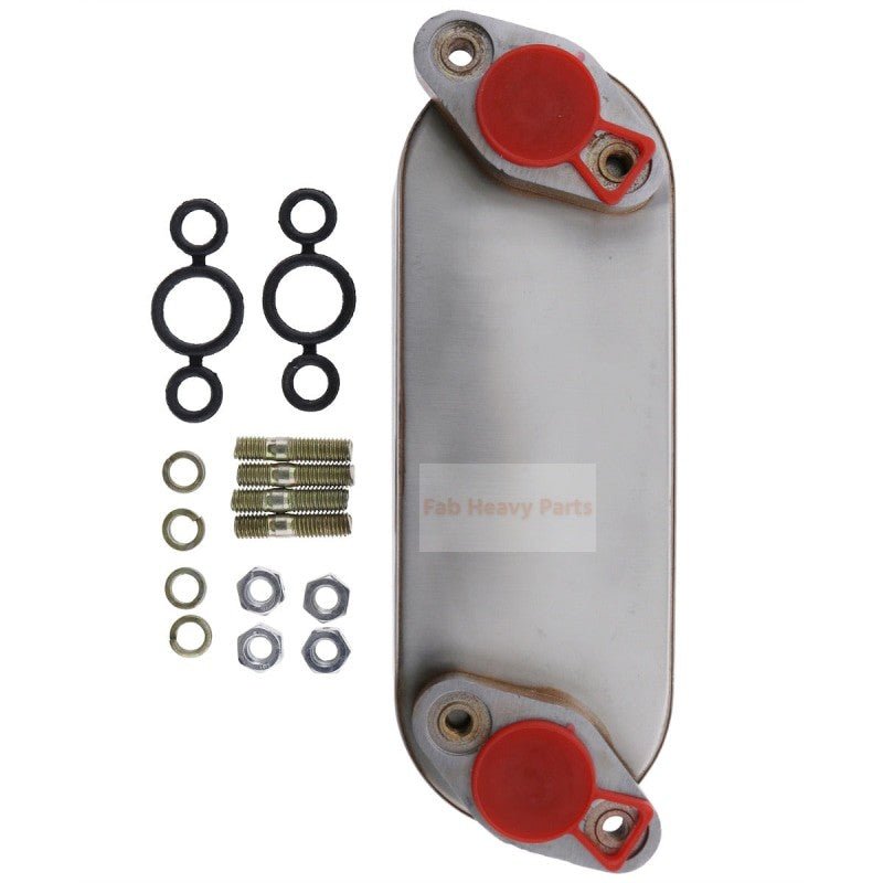 Oil Cooler 2486A970 for Perkins 1004 - 4 1004 - 4T 135Ti 1004 - 40 1004 - 40T 1004 - 40TW 1004 - 42 - Fab Heavy Parts