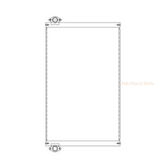 Hydraulic Oil Cooler 4655038 for Hitachi ZAX850-3 ZAX870-3 Excavator