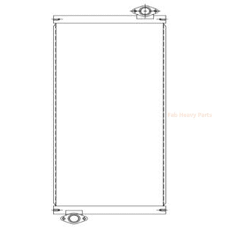 Hydraulic Oil Cooler for Kobelco Excavator SK460-8