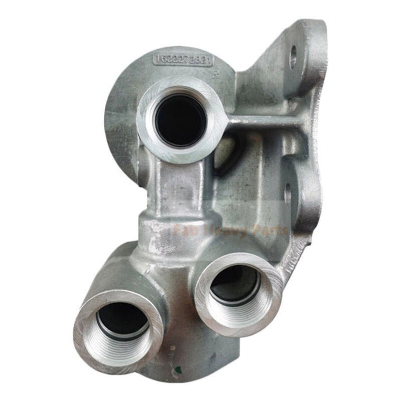Oil Filter Valve Base Housing 1622272821 for Atlas Copco Air Compressor - Fab Heavy Parts