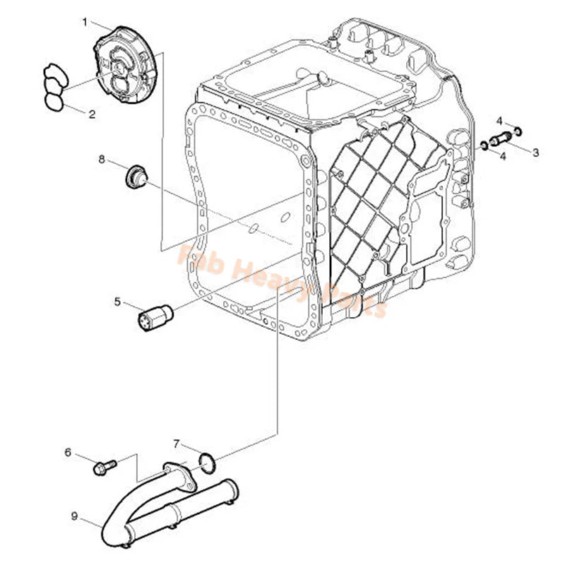 Oil Pump 20567034 for Volvo B11R B12B B12R B5LH B9R FE FH FM PREVH - Fab Heavy Parts