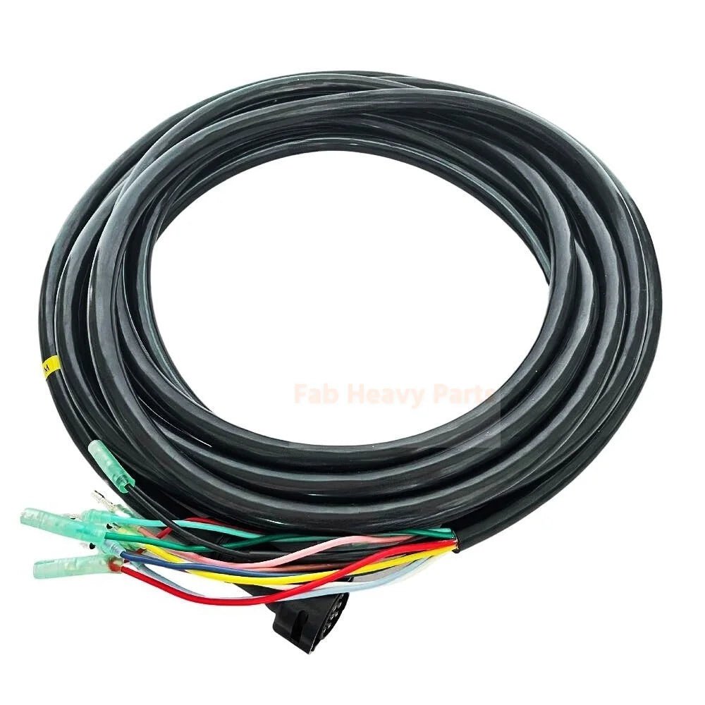 Outboard For Yamaha Control Box Main Wire Harness 688 - 8258A - 20 10PINS 16.4FT/5M - Fab Heavy Parts