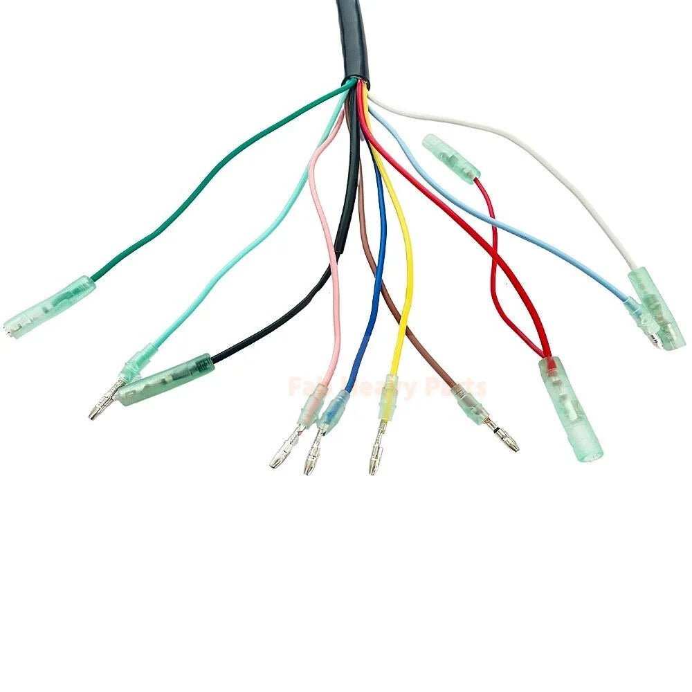 Outboard For Yamaha Control Box Main Wire Harness 688 - 8258A - 20 10PINS 16.4FT/5M - Fab Heavy Parts