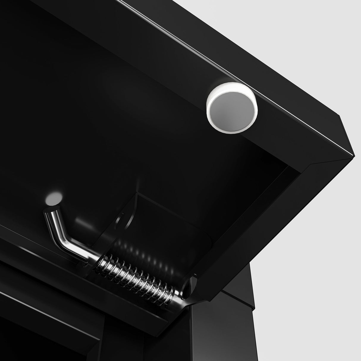 Outdoor Parcel Drop Box with Mechanical Lock 36.6'' x 15.75'' x 15.75'' Burglar Resistant Stopper - Fab Heavy Parts