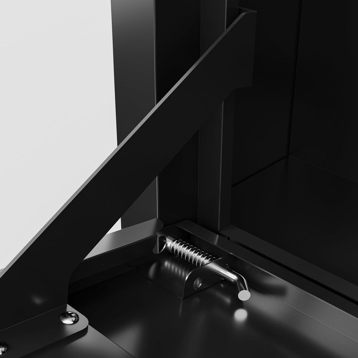 Outdoor Parcel Drop Box with Mechanical Lock 36.6'' x 15.75'' x 15.75'' Burglar Resistant Stopper - Fab Heavy Parts