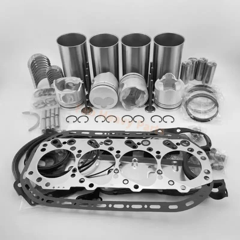 Overhaul Rebuild Kit for Isuzu 4JG2 4JG2T Engine TCM Fits Komatsu Hyster Forklift Truck - Fab Heavy Parts