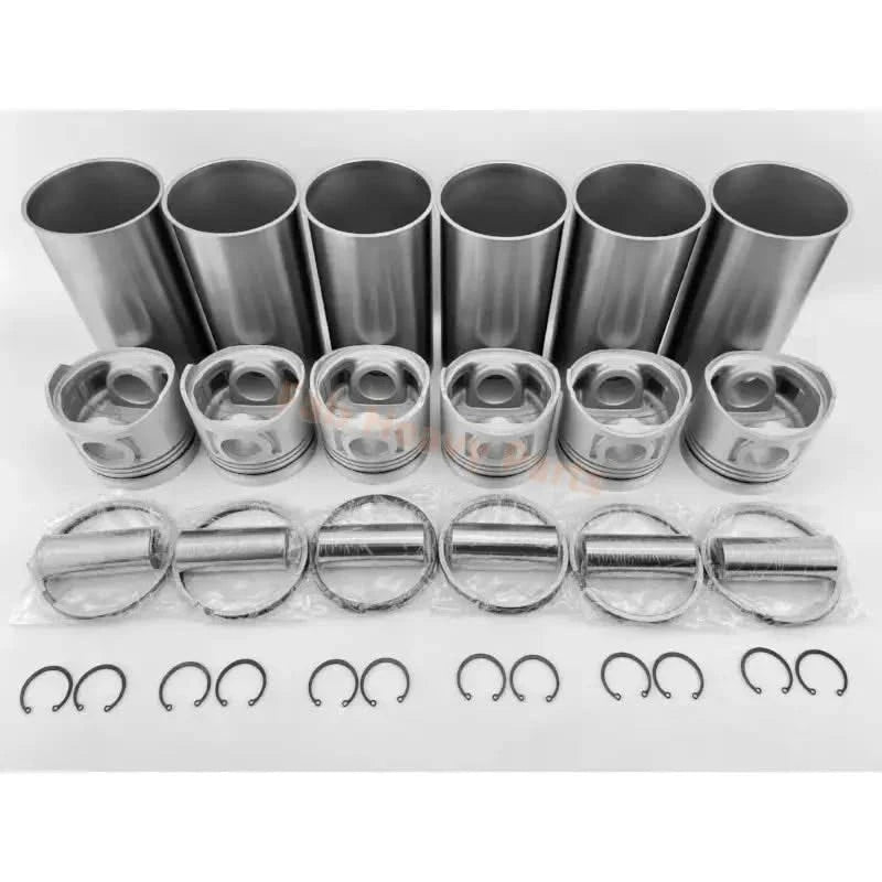 Overhaul Rebuild Kit for Isuzu 6BG1T Engine SH215X - 2 IHI EX125WD Excavator - Fab Heavy Parts