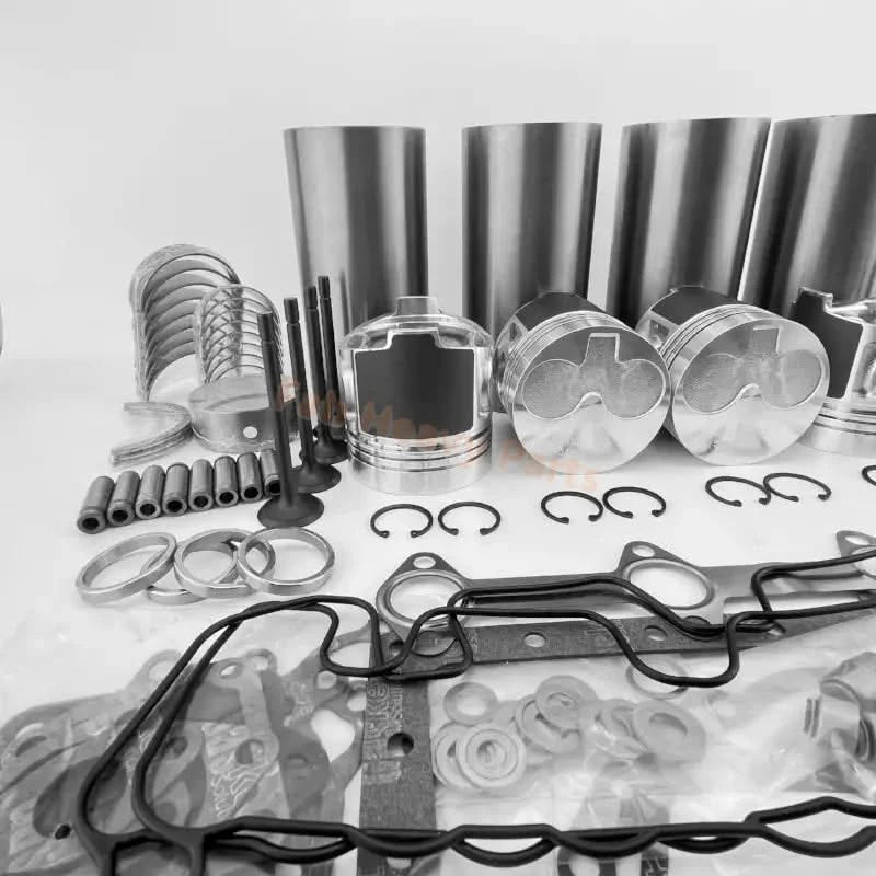Overhaul Rebuild Kit for Shibaura Engine N844L N844T N844LT Fits Case SR160 SR175 SV185 Skid Steer Loader