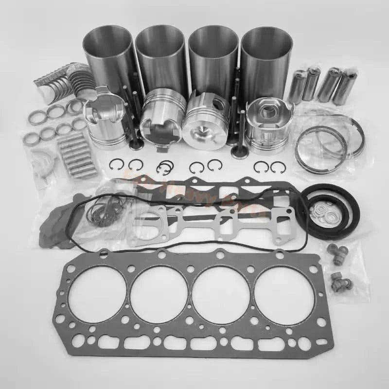 Overhaul Rebuild Kit for Yanmar 4TN84E 4TN84 - RJK Engine Fits for John Deere 1070 Tractor - Fab Heavy Parts