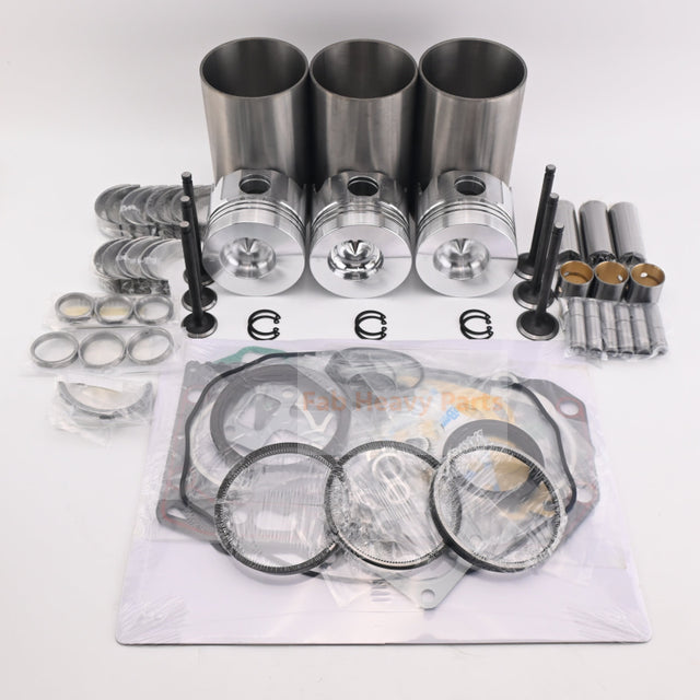 Revisione del kit di ricostruzione del motore Yanmar 3TN84TL-RTBY