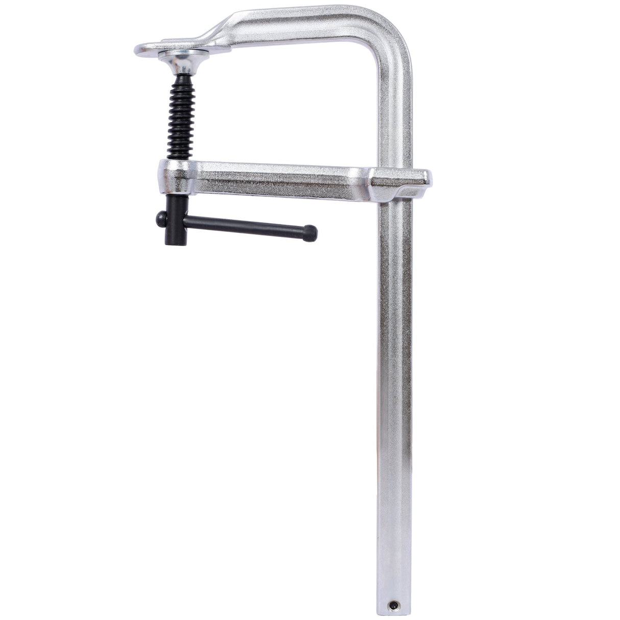 Pack of 4 Bar Clamps Set Drop Forged Steel F Clamps 12 inch x 4 - 3/4 inch Throat - Silver - Fab Heavy Parts