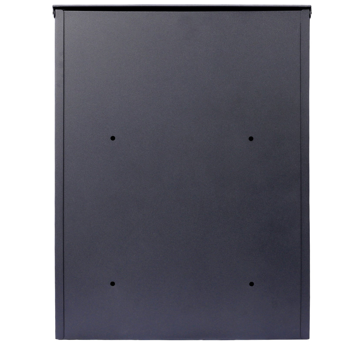 Package Delivery Boxes Galvanized Steel Parcel Mailbox Wall Mounted Lockable Anti - Theft - Black - Fab Heavy Parts