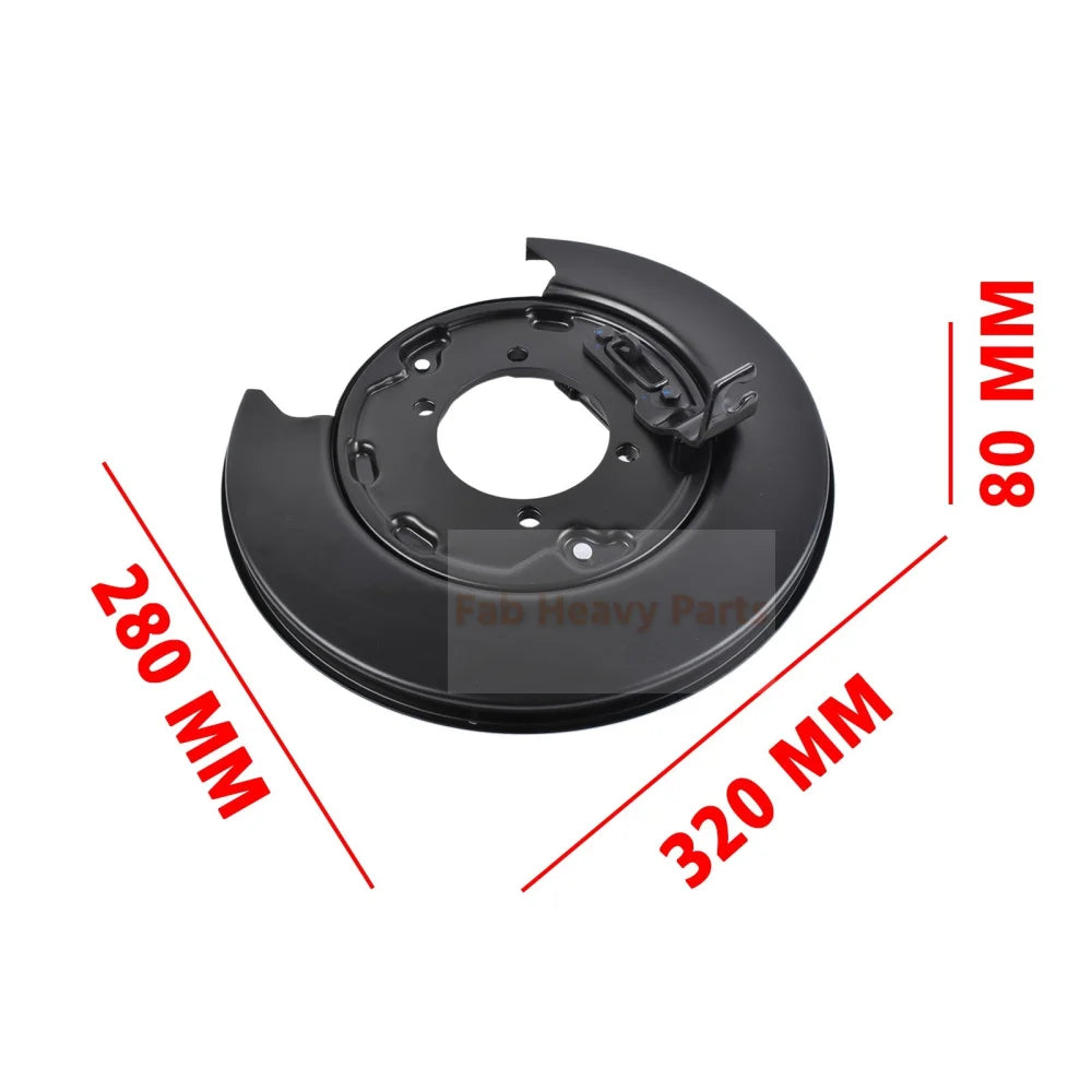 Plaque de frein de stationnement 58250-2P100 58270-2P100, convient pour Hyundai Santa Fe 2010-2012 pour Kia Sorento 2,4l L4 3,5l V6
