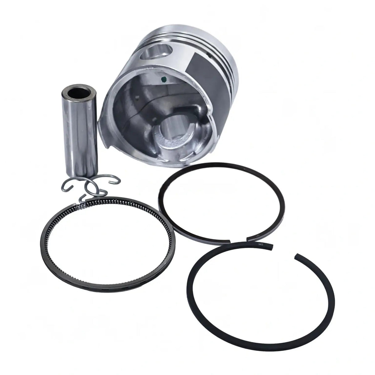 Piston Assembly 121450-22091 for Yanmar Engine 3T72 3T72SB 3T72SA 3T72H Tractor YM169 YM169D YM180 YM180D YM186 - Fab Heavy Parts