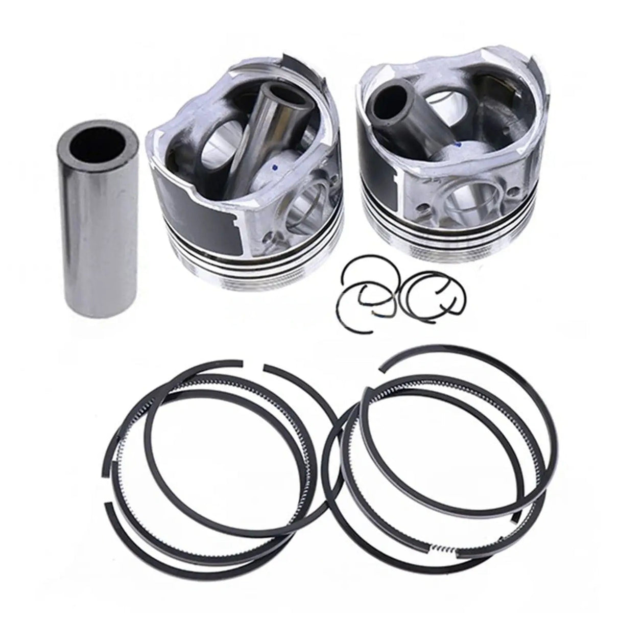 Piston Kit 119515-22080 for Yanmar Engine 2TNV70 2YM15 - Fab Heavy Parts