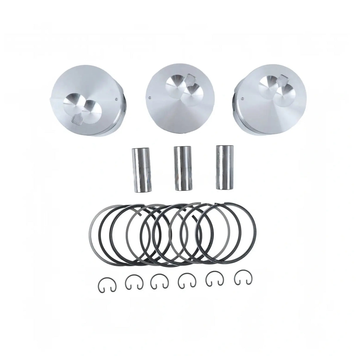 Piston Kit 6212-111-094-20 for Iseki Engine E3112 Massey Ferguson Tractor GC1725M GC1723E GC1720 GC1715 GC1710 GC1705