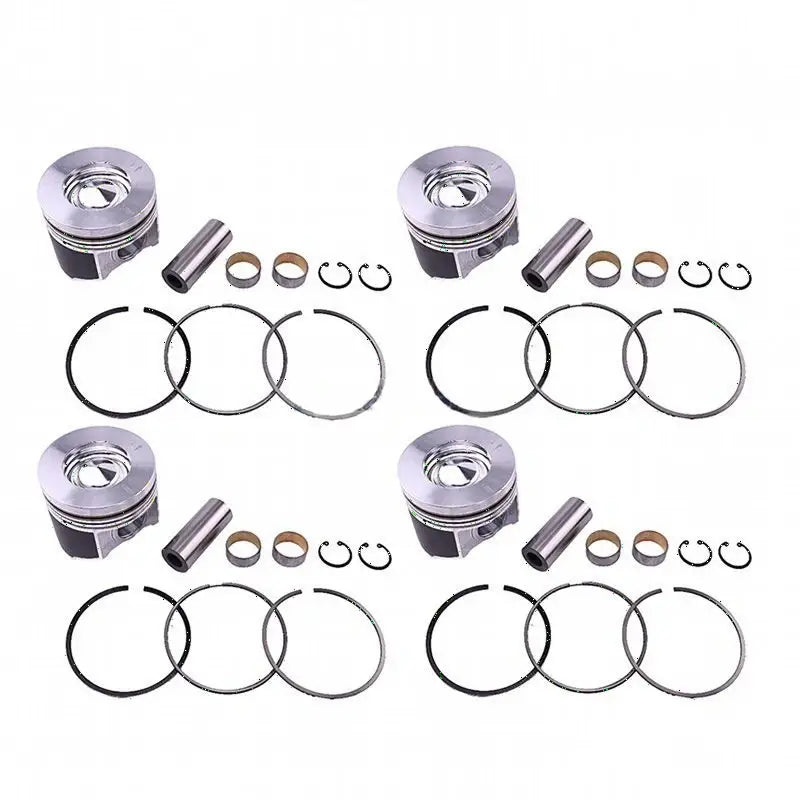 Piston & Piston Ring Set 1J550-21110 1G544-21110 for Kubota Engine V3800 Tractor M8540DT M8540F M9540DT M9540HDL M95SH