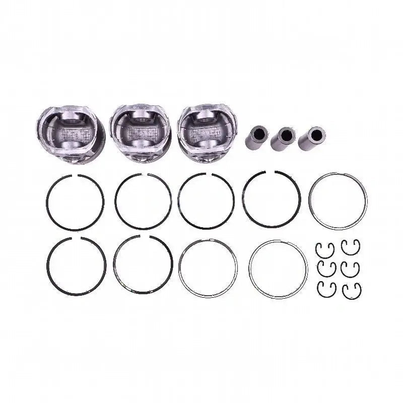Piston & Piston Ring Set 6670393 6670395 for Bobcat Excavator 319 321 323 E14 E16 - Fab Heavy Parts