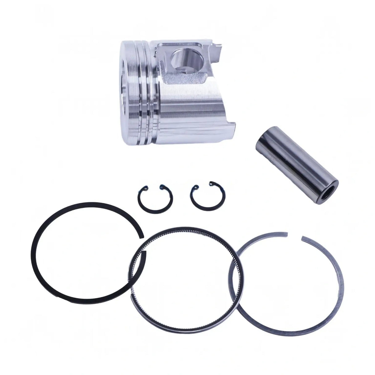 Piston & Piston Ring Set AM878606 for Yanmar Engine 3TNE84 4TNE84 Tractor 4300 4500 4600 - Fab Heavy Parts