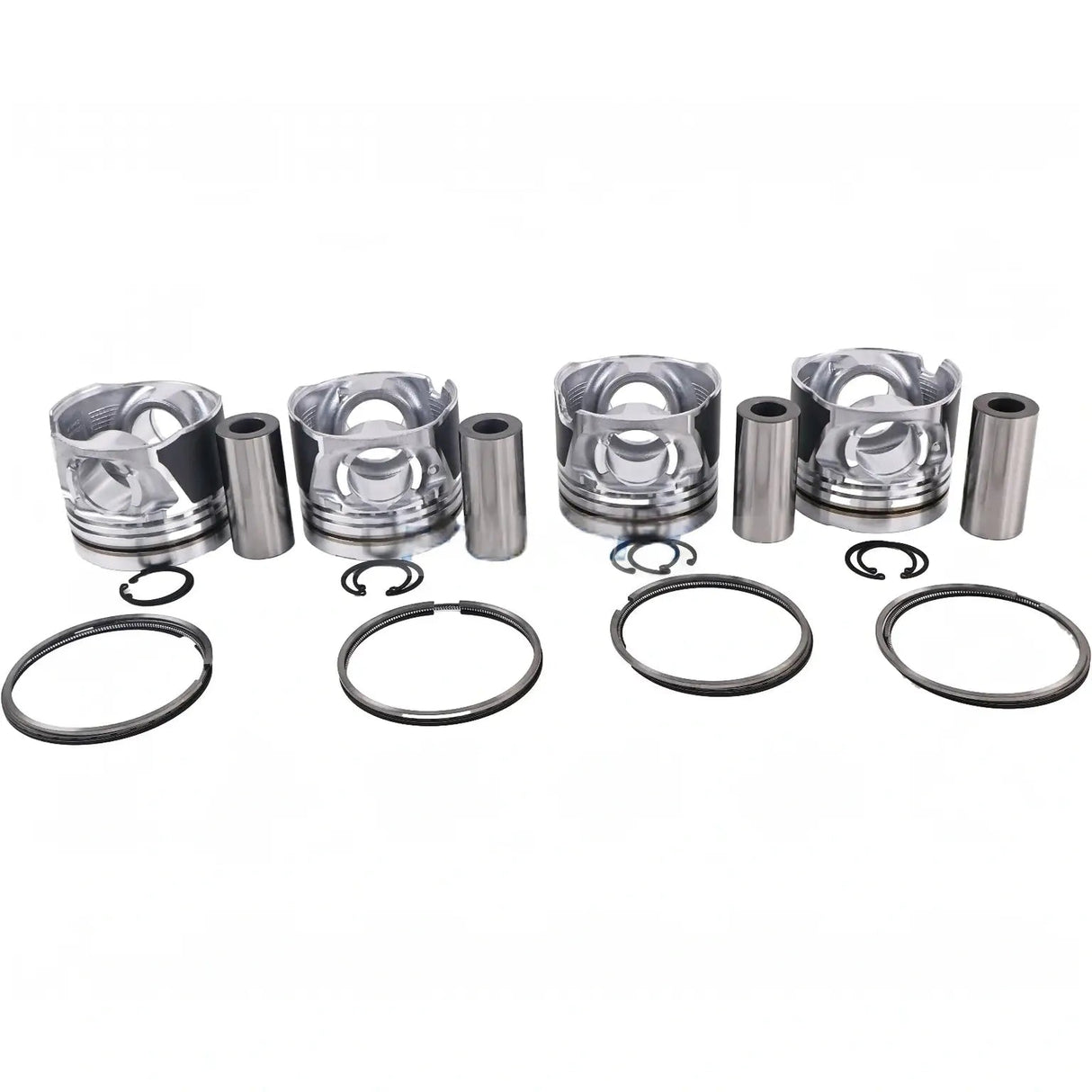 Piston & Piston Ring Set for Doosan Engine D34 D34P SCR D34NAP7 - Fab Heavy Parts