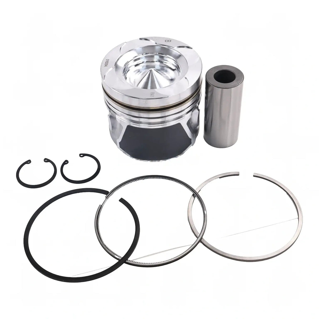 Piston & Piston Ring Set for Doosan Engine D34 D34P SCR D34NAP7 - Fab Heavy Parts