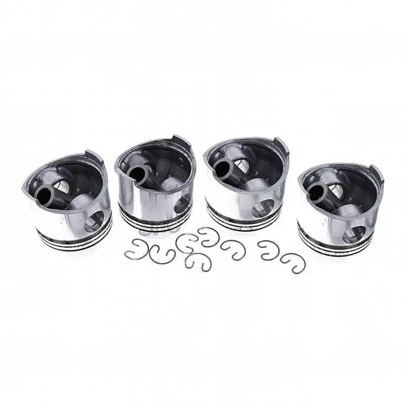 Piston & Piston Ring Set STD 129004-22080 129004-22500 for Yanmar Engine 4TNV84 - Fab Heavy Parts